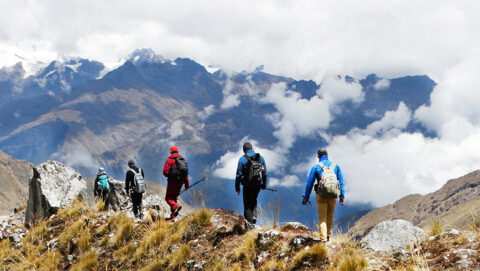 Inca trail to Machu Picchu, Peru