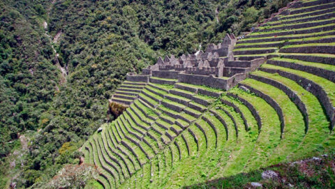 Short inca trail, Wiñay Huayna archaeological site