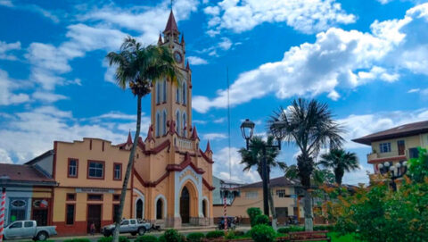 Iquitos Cathedral in Peruvian Jungle