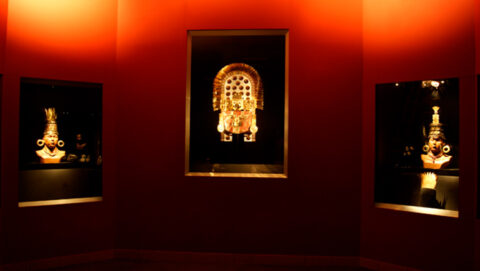Sican museum in Trujillo, North of Peru