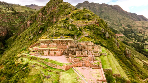 Pisac, an inca town in the Sacred Valley, Cusco