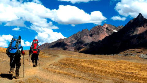 Trekking to Rainbow Mountain Peru