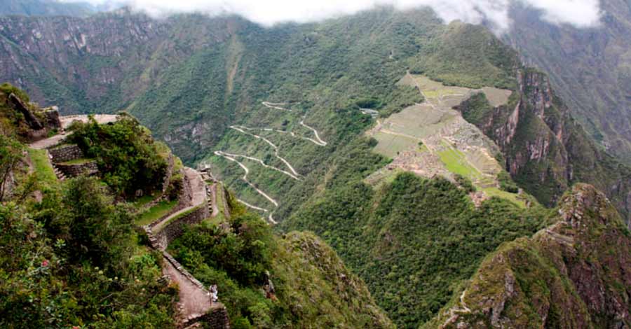 View from Huayna Picchu, Machu Picchu
