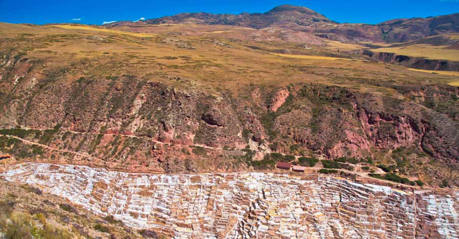 Cachi Raqay Salt mines of Maras Peru