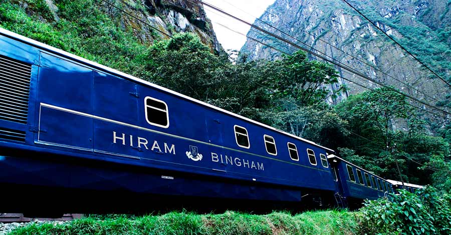 Inside the MOST LUXURY Train To Machu Picchu Peru - Hiram Bingham Orient  Express.. 