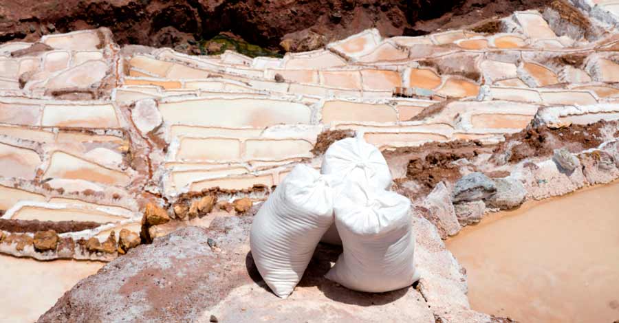 package salt in Maras sal mines