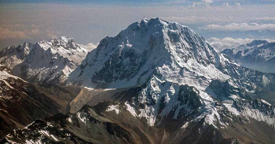 summit of the Salkantay mountain - Auri Peru
