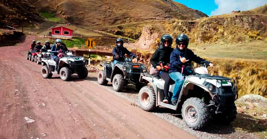 Rainbow Mountain ATV tour