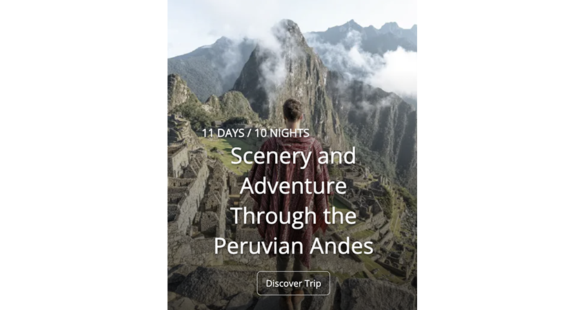 scenery and adventure trough the peruvian andes