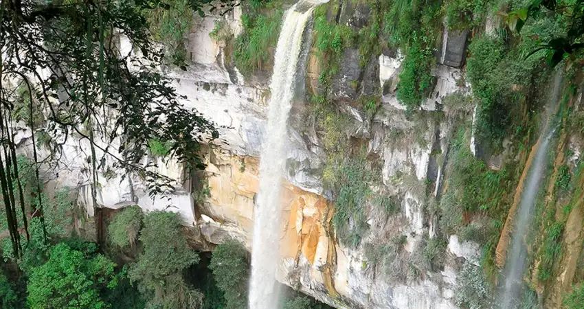 yumbilla waterfalls