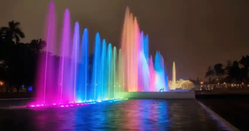 is lima peru worth visiting water fountains