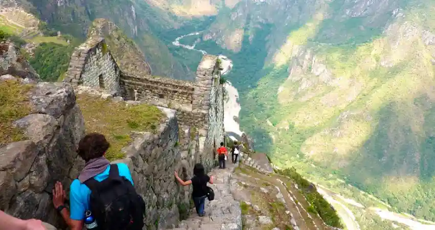 Machu Picchu death stairs where are