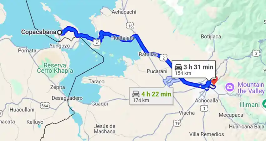 from cusco to la paz bolivia copacabana