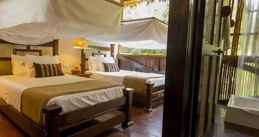 tambopata research center rooms