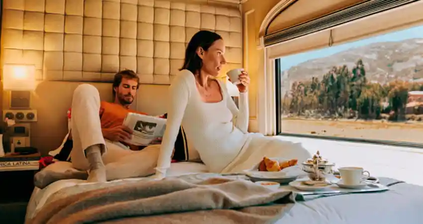 andean explorer luxury train bunk bed