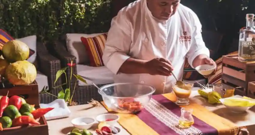 Chef's table in Cusco