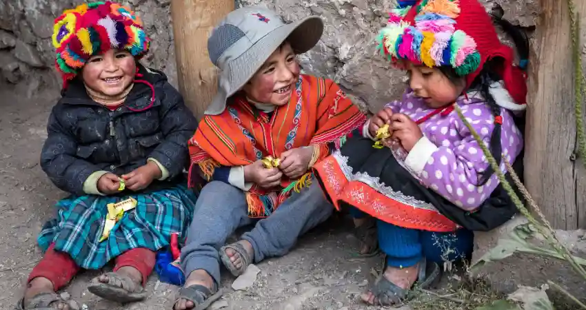 Multi-generational travel in Peru cusco