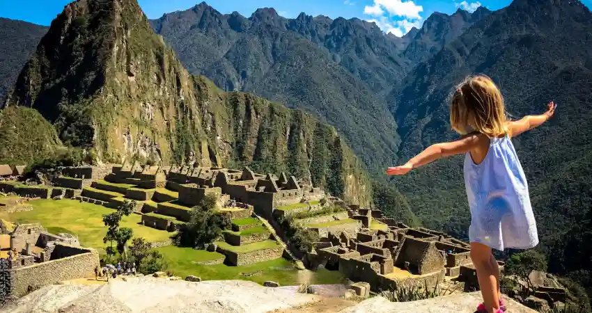 multi generational travel in peru machu picchu