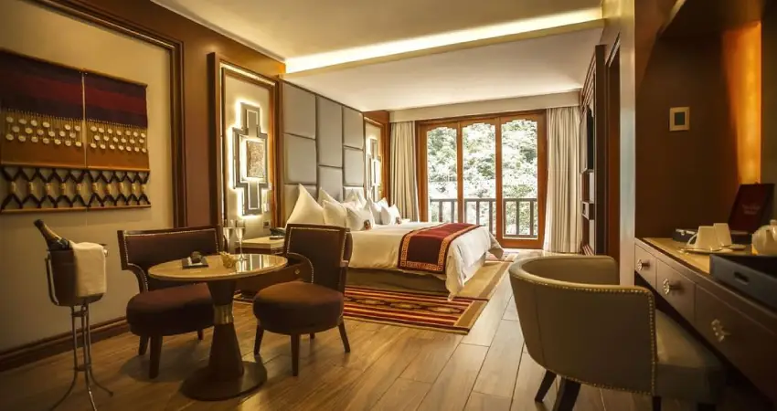 sumaq hotel machu picchu junior suite with river view