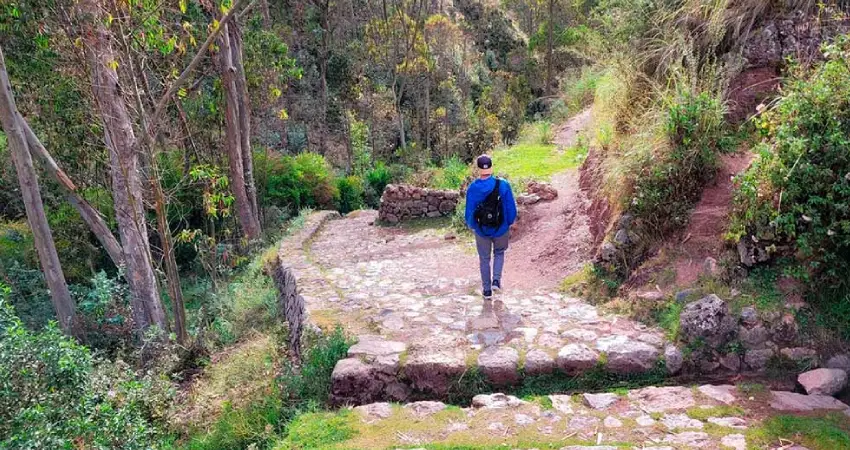 poc poc waterfall sacred valley how to get there