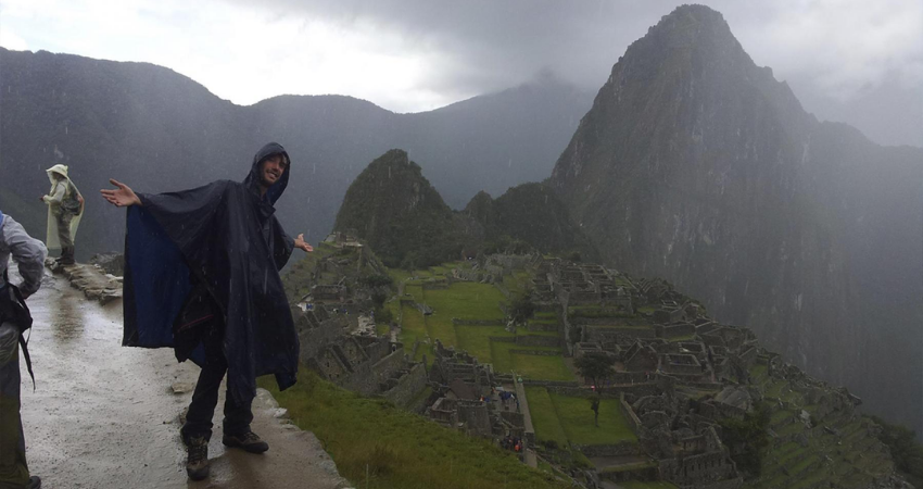 Machu picchu in february.information