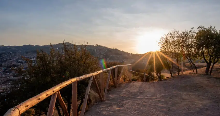 Early morning light in Cusco, Peru in April