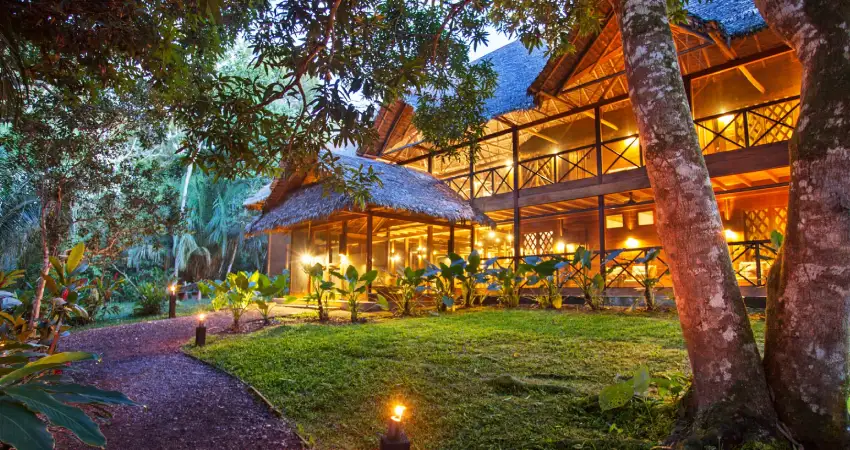 luxury amazon lodge in peru inkaterra hacienda concepcion