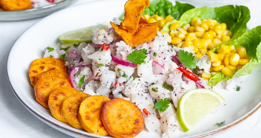 vegan food in peru vegan ceviche
