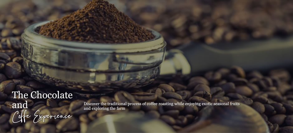 the chocolate and coffe