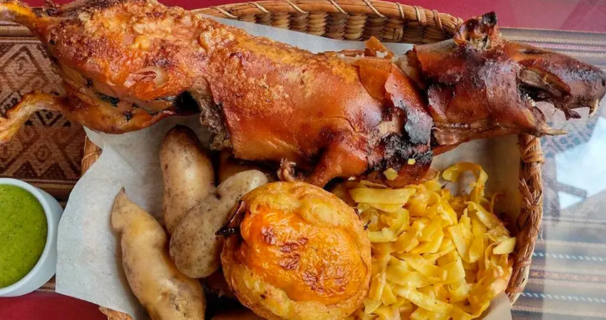 best guinea pig restaurant in cusco baked
