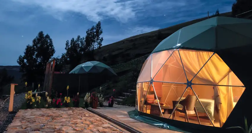 Glamping in Peru