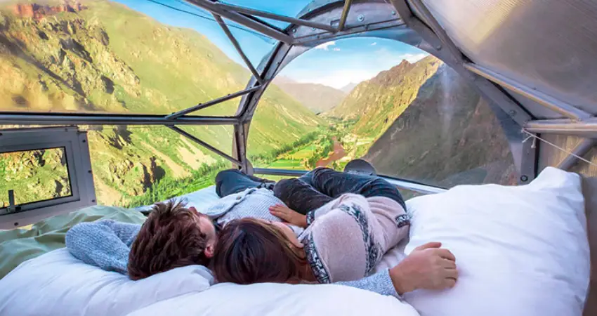glamping in peru sky lodge adventure suites