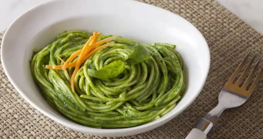 traditional food in peru kid friendly green noodles