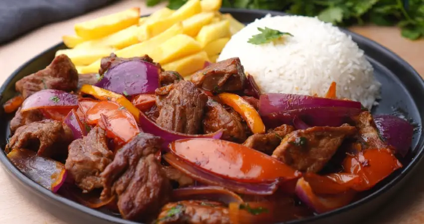 Best lomo saltado in Peru